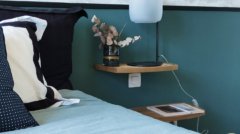 Décoration chambre verte - Projet un appartement au cachet oublié - Le décor de Jules - Conseil en aménagement & décoration intérieure - Décoratrice et architecte d'intérieur Lille La madeleine Saint-andré-lez-lille Lambersart Bondues Marcq en baroeul - Réalisations - Décoration chambre verte et matières naturelles