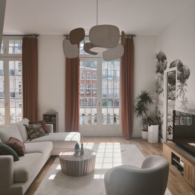 Le décor de Jules - Conseil en aménagement & décoration intérieure - Décoratrice d'intérieur et architecte d'intérieur Lille La madeleine Saint-andré-lez-lille Lambersart Bondues Marcq en baroeul Villeneuve d'Ascq - Mouvaux- Aménagement et décoration d'un appartement
