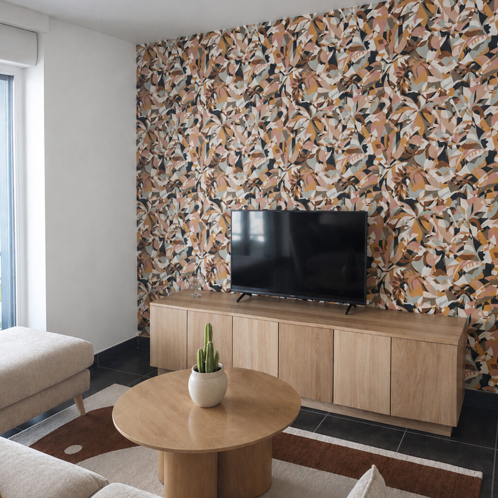 Le décor de Jules - Conseil en aménagement & décoration intérieure - Décoratrice d'intérieur et architecte d'intérieur Lille La madeleine Saint-andré-lez-lille Lambersart Bondues Marcq en baroeul Villeneuve d'Ascq - Mouvaux - Décoration colorée dans une pièce de vie