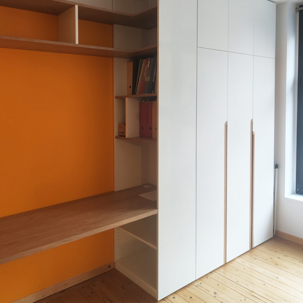 Le décor de Jules - Conseil en aménagement & décoration intérieure - Décoratrice d'intérieur et architecte d'intérieur Lille La madeleine Saint-andré-lez-lille Lambersart Bondues Marcq en baroeul Villeneuve d'Ascq - Mouvaux- Aménagements sur-mesure pour chambre et bureau